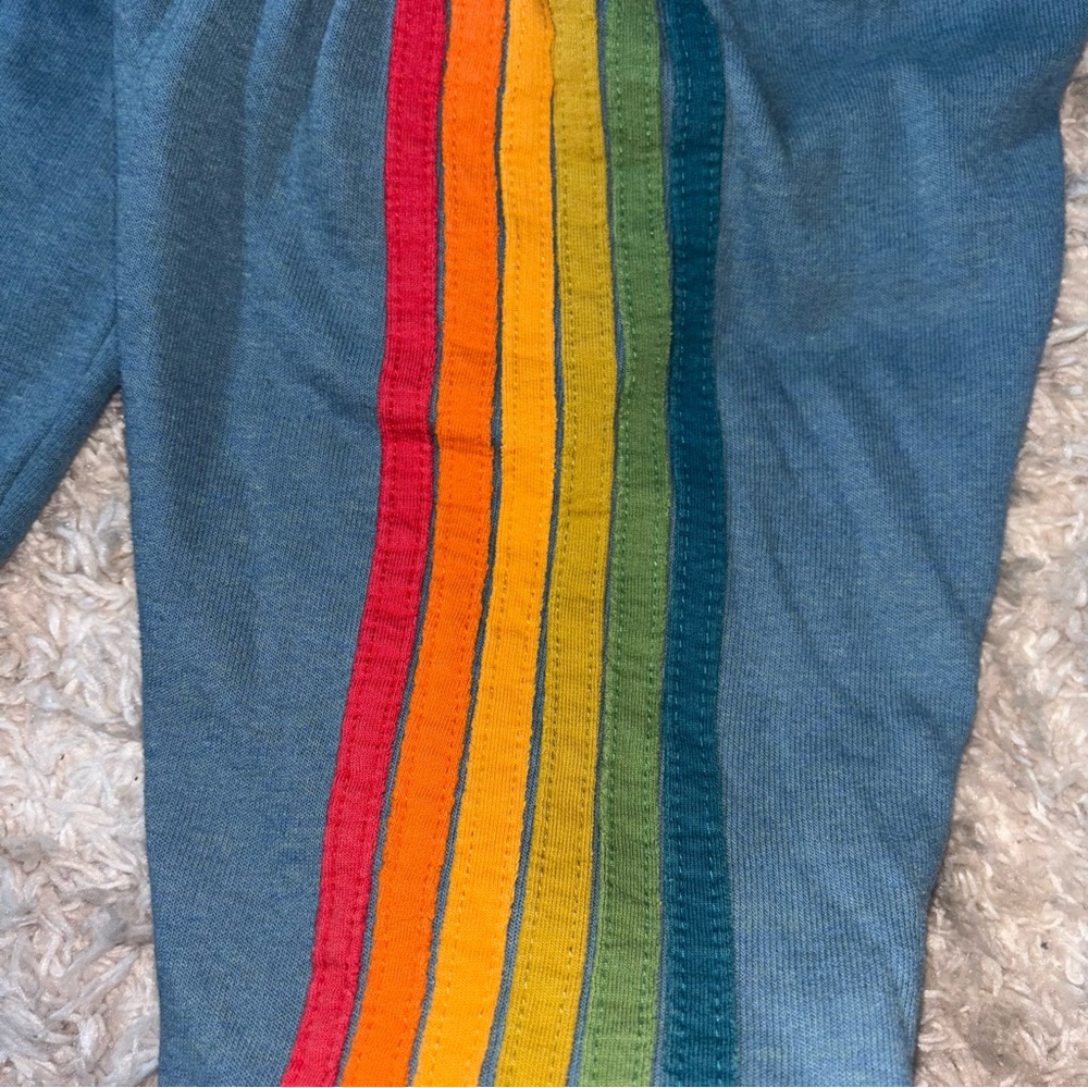 Aviator Nation 5 Stripe Sweatpants Size XS - Picture 6 of 6